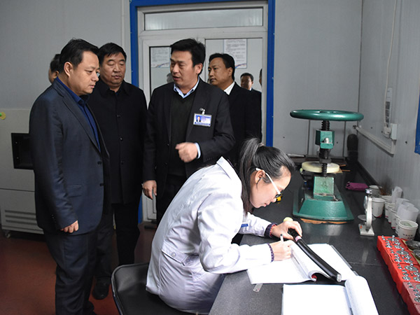 2018年11月15日，，，，中共宁晋县委书记唐树元到尊龙凯时线缆集团调研